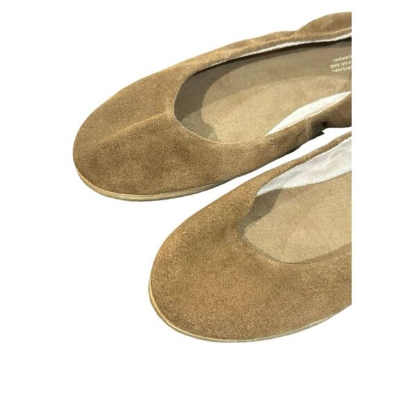 Tom’s Olivia ballet flats 9 Amber suede brown - Picture 3 of 7